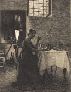 At Morning Coffee by Peter Vilhelm Ilsted