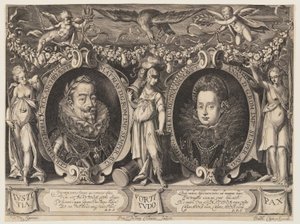 Emperor Matthias and Empress Anna