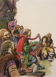Alfred Disguised as a Minstrel in the Camp of King Guthrum