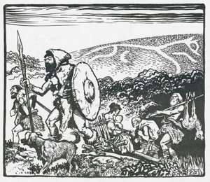 Ancient Britons Treading the Ridgeway – the White Horse May Have Been Made by Them by Peter Jackson