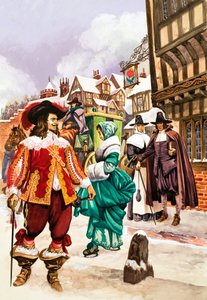 Cavalier in 17th Century London by Peter Jackson