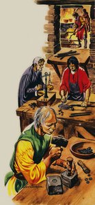 Coin-makers at the time of King Edward I