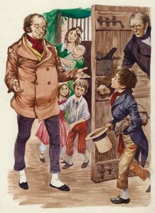 David Copperfield Meets Mr. Micawber by Peter Jackson