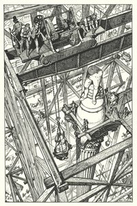 Erection of the Statue of Nelson on Top of Nelson
