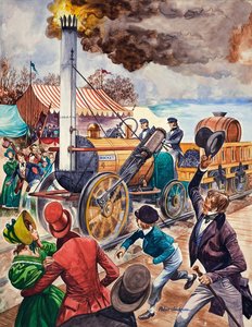 George Stephenson and the Rocket by Peter Jackson