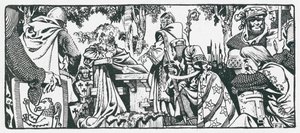 King John Signing Magna Carta at Runnymede by Peter Jackson