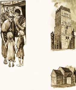 Monk and Church by Peter Jackson