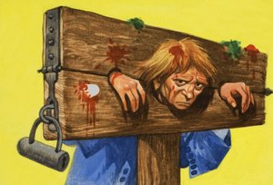 No Entry: Padlocked in the pillory
