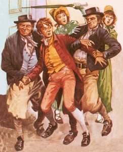 Press Gang at Work by Peter Jackson