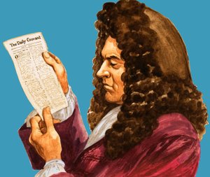 Reading the Daily Courant by Peter Jackson