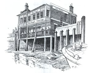 The Angel, Bermondsey, London by Peter Jackson