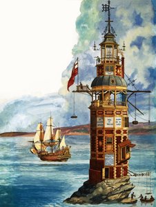 The First Eddystone Lighthouse