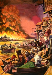 The Great Fire of London by Peter Jackson