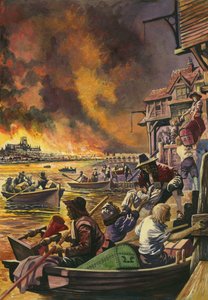The Great Fire of London 1666 by Peter Jackson