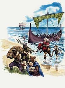 The Wonderful Story of Britain: The Saxons Settle in Britain by Peter Jackson