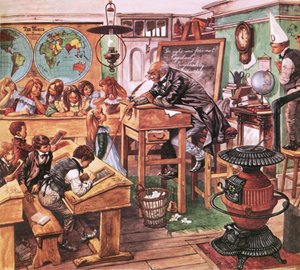 Victorian School Room by Peter Jackson