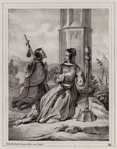 Legend of the Spinner at the Cross, Vienna by Peter Johann Nepomuk Geiger