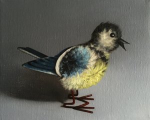 Blue Tit, 2016 by Peter Jones