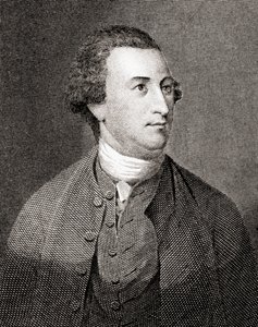 William Paca, Founding Father and Signatory of Declaration of Independence (engraving) by Peter Maverick