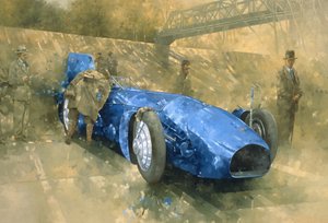 Bluebird at Brooklands