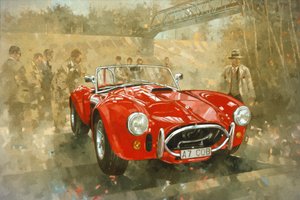 Cobra at Brooklands