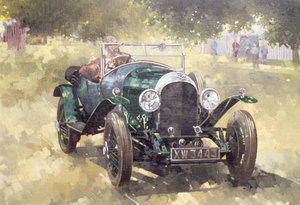 The Green Bentley at Althorp