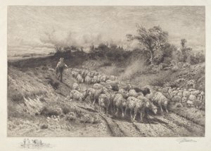 A New England Road by Peter Moran
