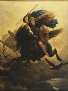The Walkueren (Valkyrien) by Peter Nicolai Arbo