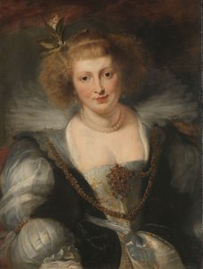 Portrait of Helena Fourment, the Artist’s Second Wife, c.1650 by Peter Paul (after) Rubens