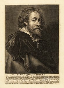 Portrait of Sir Peter Paul Rubens by Peter Paul (after) Rubens