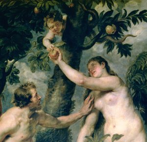 Adam and Eve (detail)