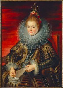 Portrait of Infanta Isabella Clara Eugenia of Habsburg by Peter Paul Rubens