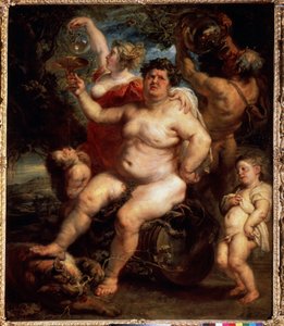 Bacchus by Peter Paul Rubens