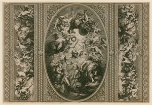Ceiling of the Banqueting House in Whitehall by Peter Paul Rubens