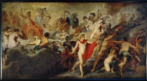 Council of the gods concerning the Spanish marriages