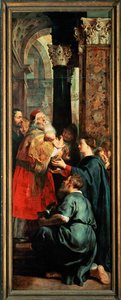 Descent from the Cross, Right Panel: Presentation in the Temple