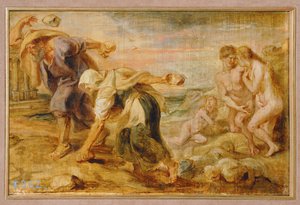 Deucalion and Pyrrha, Creators of Humanity After the First Flood