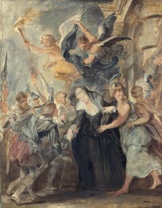The Flight from Blois (Sketch for the Medici Cycle)