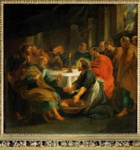 The Washing of the Feet by Peter Paul Rubens