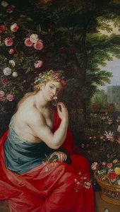 The Goddess Flora. Around 1625