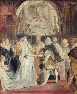 The Marriage "in Procuration" (Sketch for the Medici Cycle)