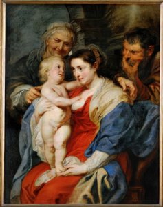 The Holy Family with Saint Anne by Peter Paul Rubens