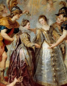 Exchange of the Two Princesses of France and Spain on the Bidassoa River in Hendaye, 1615
