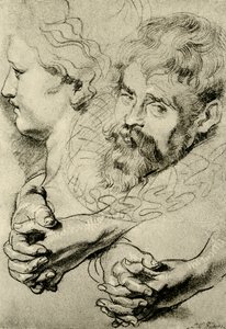 Head and Hand Studies by Peter Paul Rubens