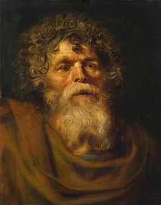 Head of an Old Man, Study for 