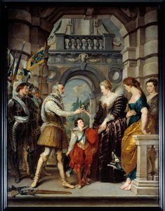 Henry IV left for the German War and entrusted to Queen Mary of Medicis the Government of his kingdom on March 20