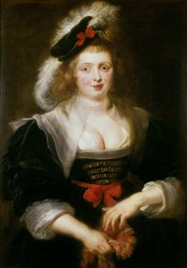 Hélène Fourment Putting on a Glove
