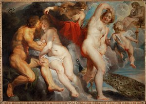 Ixion, King of the Lapiths, Deceived by Juno