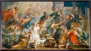 The Apotheosis of Henry IV and the Proclamation... by Peter Paul Rubens