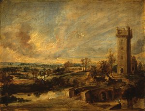 Landscape with a Tower